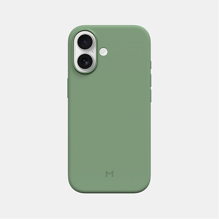 Чехол Magssory для iPhone 17, силикон, Green