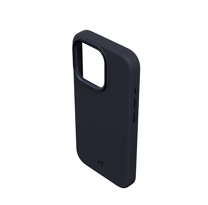 Чехол для iPhone 15 Pro Eco Leather Case Blue