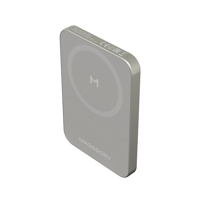 Беспроводной внешний аккумулятор Magssory Pride 5000 мАч Magnetic Power Bank