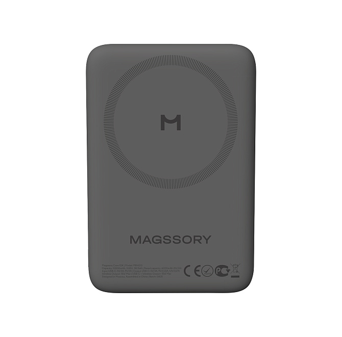 Беспроводной внешний аккумулятор Magssory Core 10000 мАч Midnight