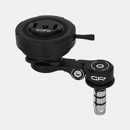 GR-MT7 — Держатель для телефона на руль с вибродемпфером и креплением в ось рулевой колонки мотоцикла PRO