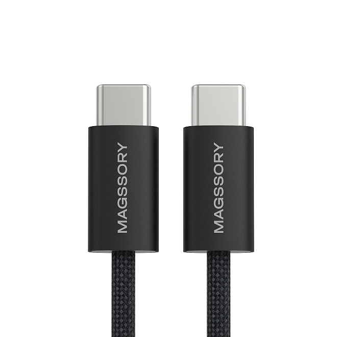 Кабель Magssory Line C 60W USB-C, 1,5 м Black