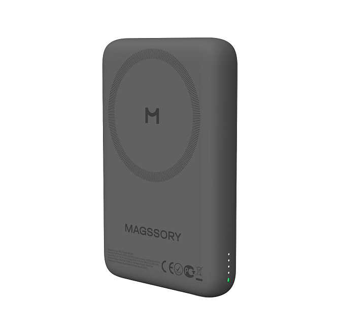 Беспроводной внешний аккумулятор Magssory Core 10000 мАч Midnight