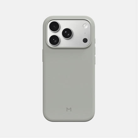 Чехол Magssory для iPhone 17 Pro, силикон, ivory